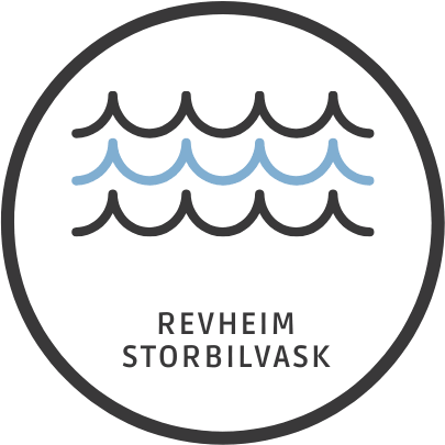 Logotyp för Revheim Storbilvask